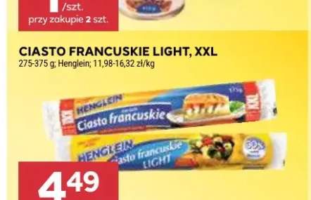 Ciasto francuskie XXL Henglein