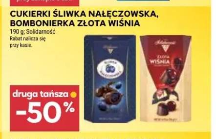 Bombonierka Złota Wiśnia Solidarność