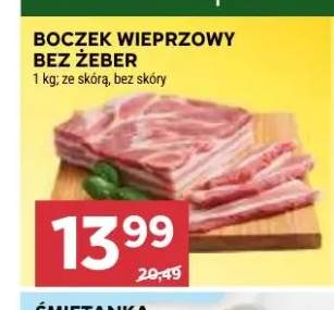 Boczek wieprzowy bez żeber bez skóry