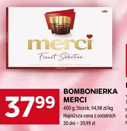Bombonierka Merci Storck