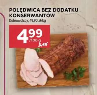 Polędwica bez dodatku konserwantów Dobrowolscy