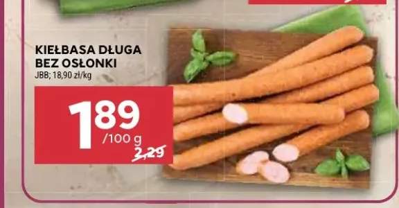 Kiełbasa długa bez osłonki JBB