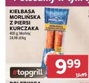 Kiełbasa Morlińska z piersi kurczaka Morliny