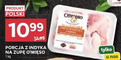 Porcja z indyka na zupę O!Mięso