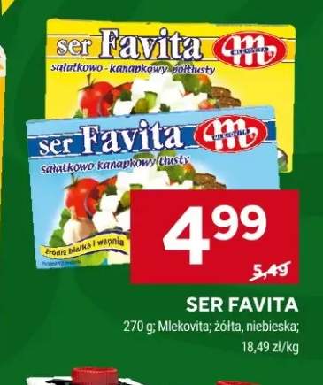 Ser Favita niebieska Mlekovita