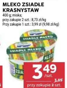 Mleko zsiadłe Krasnystaw miska