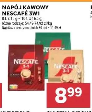 Napój kawowy Nescafé 3w1