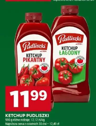 Ketchup Pudliszki łagodny