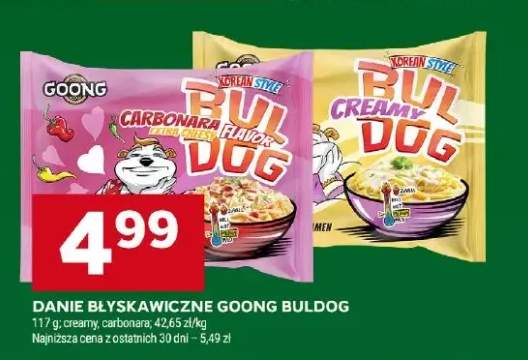 Danie błyskawiczne Goong Buldog creamy