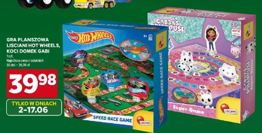 Gra planszowa LISCIANI HOT WHEELS