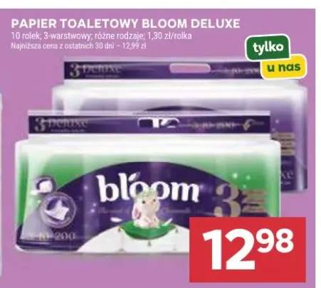Papier toaletowy Bloom Deluxe 3-warstwowy