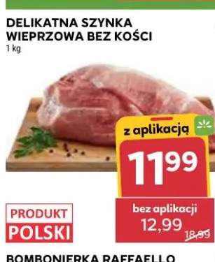 Delikatna szynka wieprzowa bez kości
