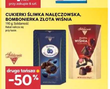 Cukierki Śliwka Nałęczowska Solidarność