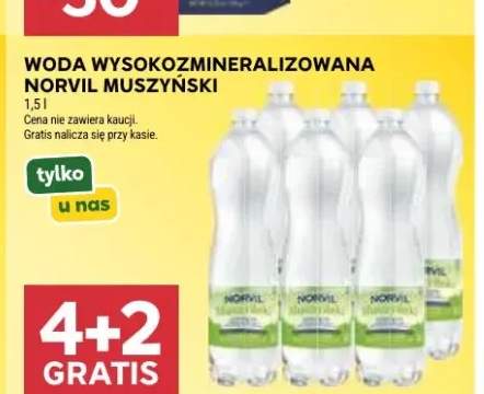 Woda wysokozmineralizowana Norvil Muszyński