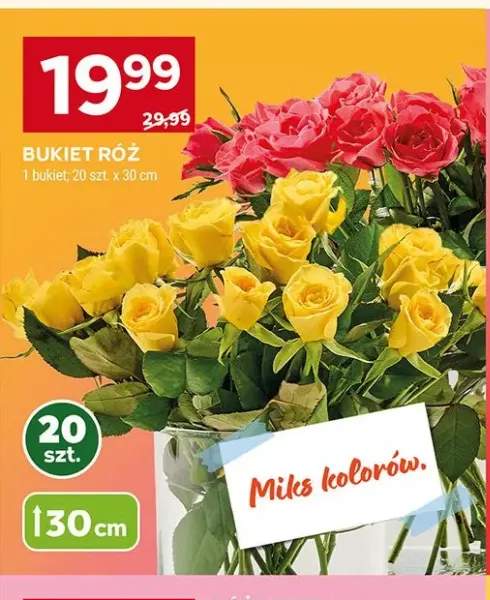 Bukiet róż 30cm