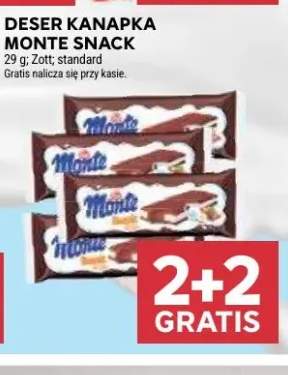 Deser kanapka Monte Snack