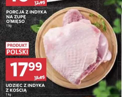 Udziec z indyka z kością