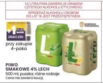 Piwo smakowe 4% Lech