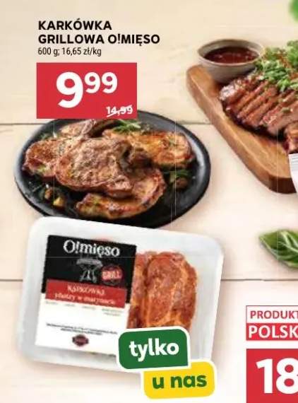Karkówka grillowa O!Mięso