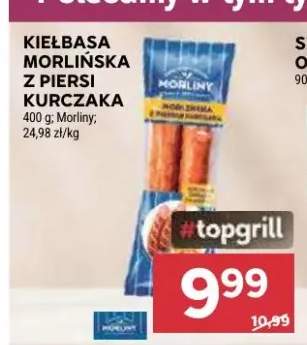 Kiełbasa Morlińska z piersi kurczaka Morliny