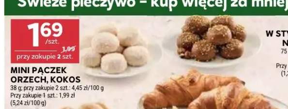 Mini pączek orzech