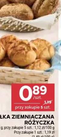 Bułka ziemniaczana różyczka