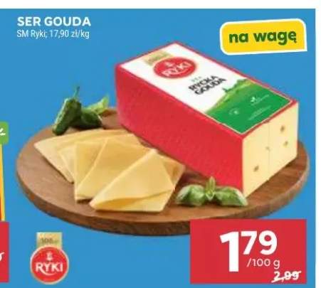 Ser Gouda Ryki na wagę