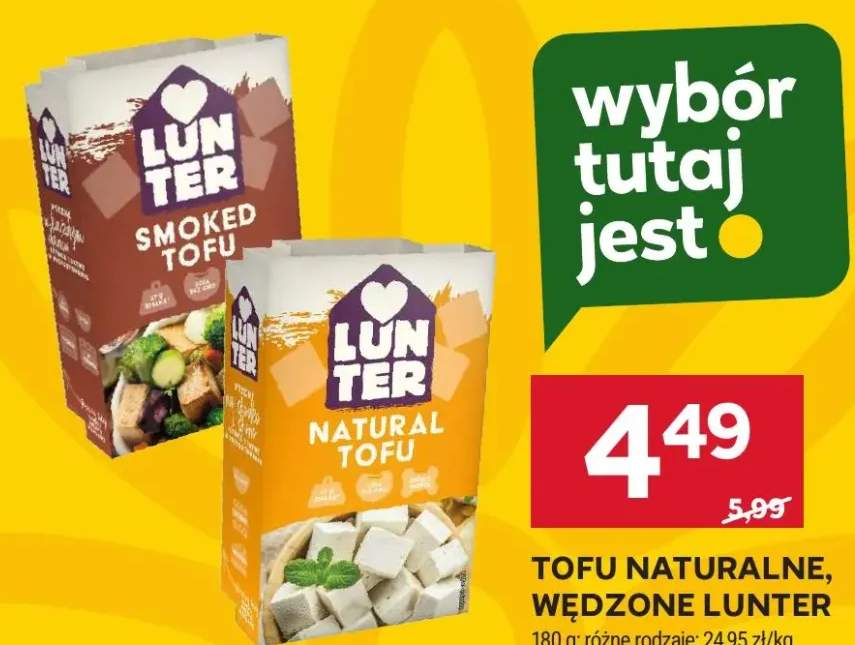 Tofu wędzone Lunter