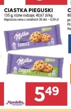 Ciastka Pieguski Milka