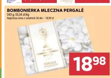Bombonierka mleczna Pergalė