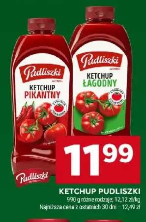 Ketchup Pudliszki łagodny