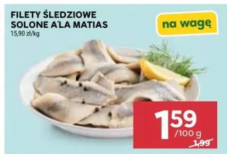 Filety śledziowe solone a'la matias