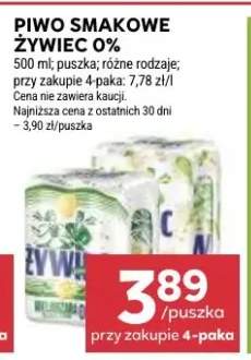 Piwo bezalkoholowe smakowe Żywiec 0% Lemonzest
