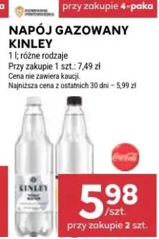 Napój gazowany Kinley Tonic Water