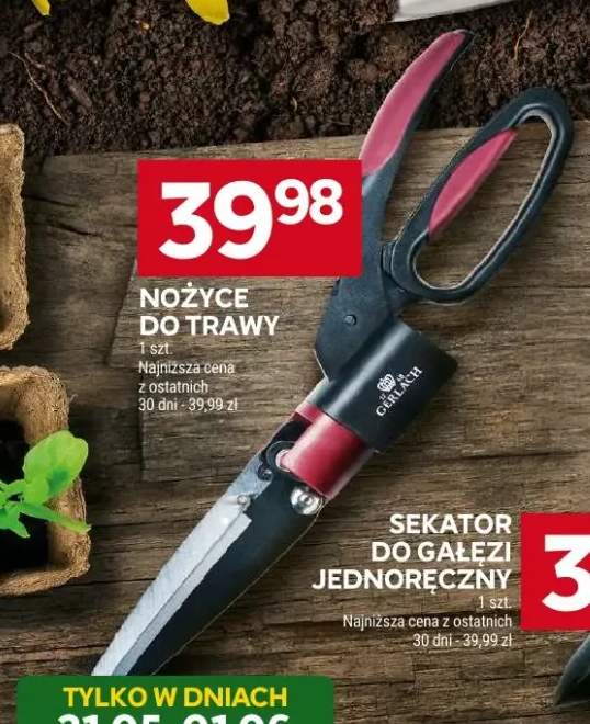 Nożyce do trawy GERLACH
