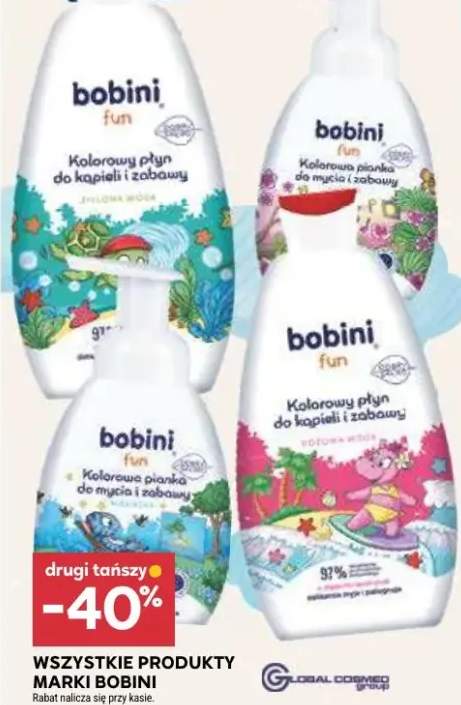 Kolorowa pianka do mycia i zabawy Bobini Fun