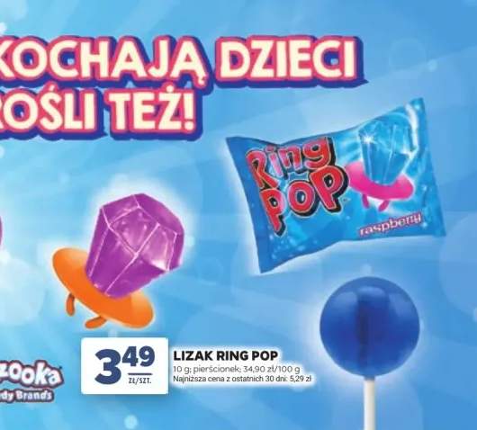 Lizak Ring Pop