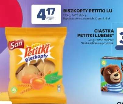 Biszkopty Petitki LU
