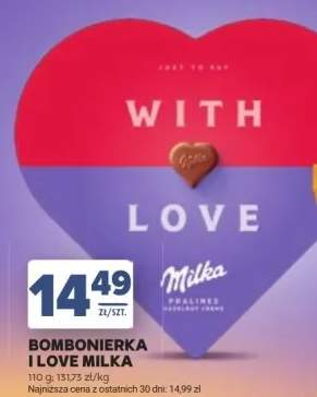 Bombonierka I Love Milka