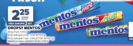 Dropsy Mentos mint