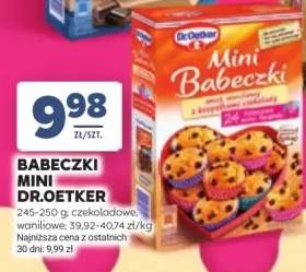 Babeczki mini Dr.Oetker waniliowe