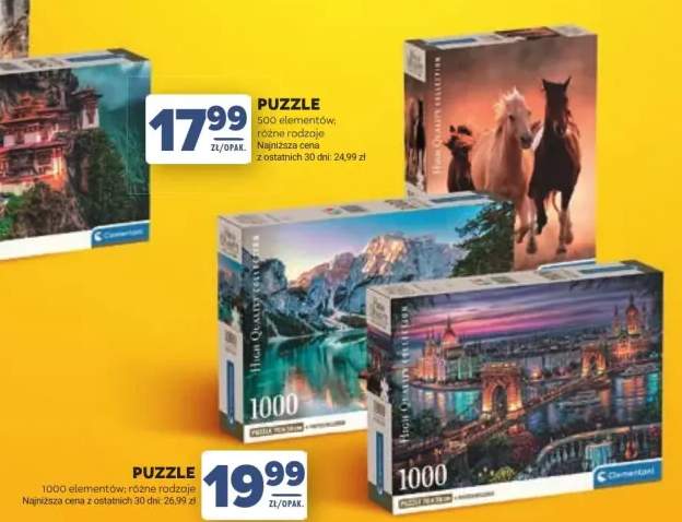 Puzzle Clementoni 1000 elementów góry