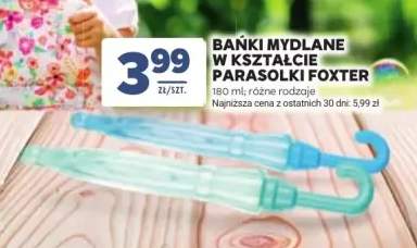 Bańki mydlane w kształcie parasolki Foxter