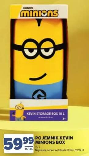 Pojemnik Kevin Minions Box 10l