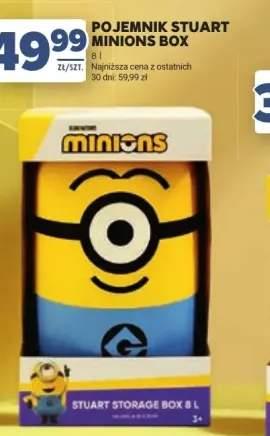 Pojemnik Stuart Minions Box 8l