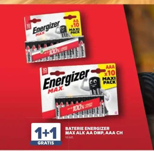Baterie Energizer Max Alk AAA CH 10-pak