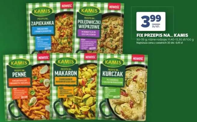 Fix przepis na makaron KAMIS