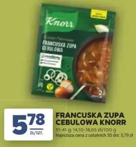 Francuska zupa cebulowa Knorr