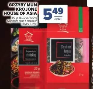 Grzyby Mun krojone House of Asia