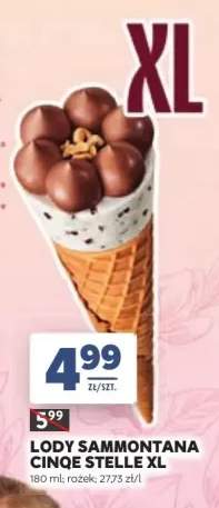 Lody Sammontana Cinqe Stelle XL rożek